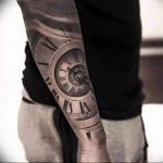 фото тату римские цифры 05.03.2019 №377 - photo tattoo roman numerals - tatufoto.com