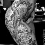 фото тату с пистолето 04.03.2019 №006 - photo tattoo with a gun - tatufoto.com