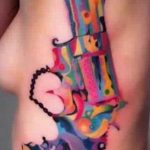 фото тату с пистолето 04.03.2019 №120 - photo tattoo with a gun - tatufoto.com