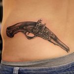 фото тату с пистолето 04.03.2019 №150 - photo tattoo with a gun - tatufoto.com