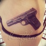 фото тату с пистолето 04.03.2019 №181 - photo tattoo with a gun - tatufoto.com