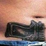 фото тату с пистолето 04.03.2019 №186 - photo tattoo with a gun - tatufoto.com
