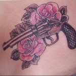фото тату с пистолето 04.03.2019 №193 - photo tattoo with a gun - tatufoto.com