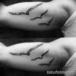 фото тату чайка 06.03.2019 №017 - photo tattoo seagull - tatufoto.com