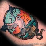 фото тату чайка 06.03.2019 №036 - photo tattoo seagull - tatufoto.com