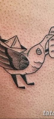 фото тату чайка 06.03.2019 №041 — photo tattoo seagull — tatufoto.com