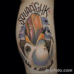 фото тату чайка 06.03.2019 №042 - photo tattoo seagull - tatufoto.com
