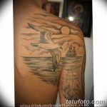 фото тату чайка 06.03.2019 №056 - photo tattoo seagull - tatufoto.com