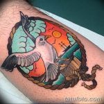 фото тату чайка 06.03.2019 №068 - photo tattoo seagull - tatufoto.com