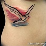 фото тату чайка 06.03.2019 №076 - photo tattoo seagull - tatufoto.com
