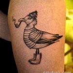 фото тату чайка 06.03.2019 №080 - photo tattoo seagull - tatufoto.com