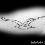 фото тату чайка 06.03.2019 №081 - photo tattoo seagull - tatufoto.com