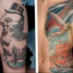 фото тату чайка 06.03.2019 №104 - photo tattoo seagull - tatufoto.com