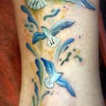 фото тату чайка 06.03.2019 №106 - photo tattoo seagull - tatufoto.com