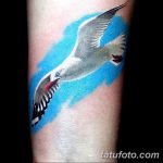 фото тату чайка 06.03.2019 №134 - photo tattoo seagull - tatufoto.com