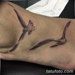 фото тату чайка 06.03.2019 №171 - photo tattoo seagull - tatufoto.com