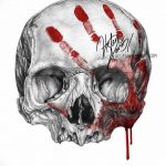 фото тату череп с кровью 19.03.2019 №004 - blood skull tattoo - tatufoto.com