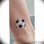 фото футбольный мяч 29.03.2019 №019 - tattoo soccer ball - tatufoto.com