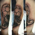 фото футбольный мяч 29.03.2019 №045 - tattoo soccer ball - tatufoto.com
