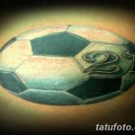 фото футбольный мяч 29.03.2019 №056 - tattoo soccer ball - tatufoto.com