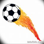 фото футбольный мяч 29.03.2019 №057 - tattoo soccer ball - tatufoto.com