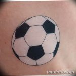 фото футбольный мяч 29.03.2019 №059 - tattoo soccer ball - tatufoto.com