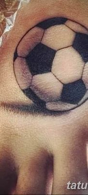 фото футбольный мяч 29.03.2019 №085 — tattoo soccer ball — tatufoto.com