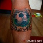 фото футбольный мяч 29.03.2019 №088 - tattoo soccer ball - tatufoto.com