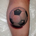 фото футбольный мяч 29.03.2019 №091 - tattoo soccer ball - tatufoto.com
