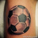 фото футбольный мяч 29.03.2019 №092 - tattoo soccer ball - tatufoto.com