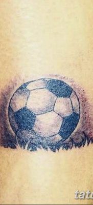 фото футбольный мяч 29.03.2019 №094 — tattoo soccer ball — tatufoto.com