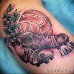 фото футбольный мяч 29.03.2019 №099 - tattoo soccer ball - tatufoto.com