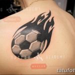 фото футбольный мяч 29.03.2019 №102 - tattoo soccer ball - tatufoto.com