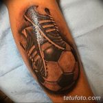 фото футбольный мяч 29.03.2019 №110 - tattoo soccer ball - tatufoto.com