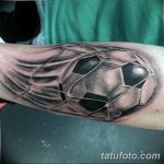 фото футбольный мяч 29.03.2019 №143 - tattoo soccer ball - tatufoto.com