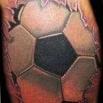 фото футбольный мяч 29.03.2019 №144 - tattoo soccer ball - tatufoto.com