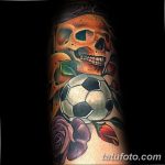 фото футбольный мяч 29.03.2019 №147 - tattoo soccer ball - tatufoto.com