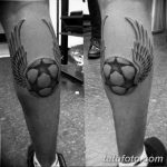 фото футбольный мяч 29.03.2019 №148 - tattoo soccer ball - tatufoto.com