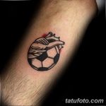 фото футбольный мяч 29.03.2019 №150 - tattoo soccer ball - tatufoto.com