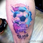 фото футбольный мяч 29.03.2019 №152 - tattoo soccer ball - tatufoto.com