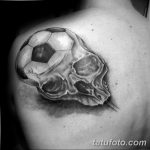 фото футбольный мяч 29.03.2019 №154 - tattoo soccer ball - tatufoto.com