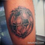 фото футбольный мяч 29.03.2019 №155 - tattoo soccer ball - tatufoto.com
