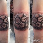 фото футбольный мяч 29.03.2019 №157 - tattoo soccer ball - tatufoto.com