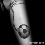 фото футбольный мяч 29.03.2019 №163 - tattoo soccer ball - tatufoto.com