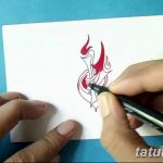 черно белый эскиз тату на руку 11.03.2019 №013 - tattoo sketch - tatufoto.com