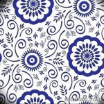 черно белый эскиз тату рисункок цветок 11.03.2019 №084 - tattoo sketch - tatufoto.com