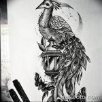 черный тату эскиз для девушки 08.03.2019 №068 - tattoo sketches - tatufoto.com