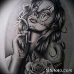 чикано тату эскизы девушки 08.03.2019 №002 - tattoo sketches - tatufoto.com