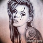 чикано тату эскизы девушки 08.03.2019 №058 - tattoo sketches - tatufoto.com