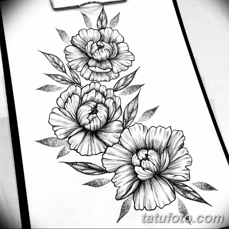 эскиз тату для девушки 08.03.2019 №011 - tattoo sketches for girls - tatufoto.com